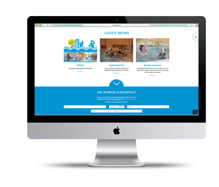 Website Waterpolo Waregem