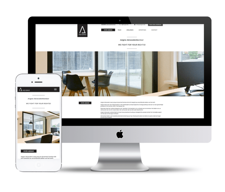 Website en huisstijl Asigno
