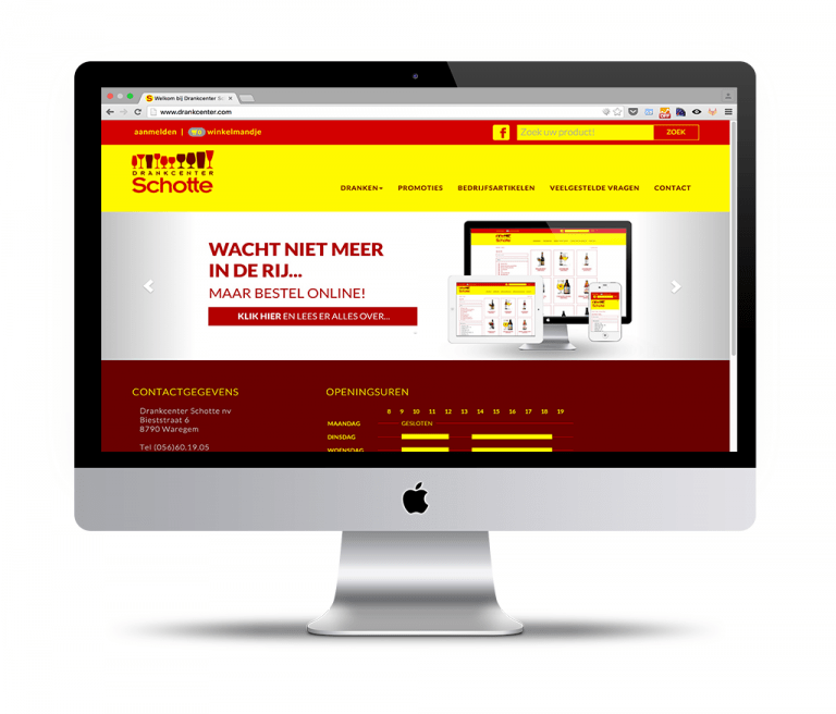Webshop Drankcenter Schotte