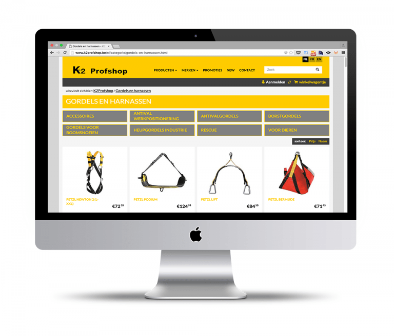 Webshop K2 Profshop