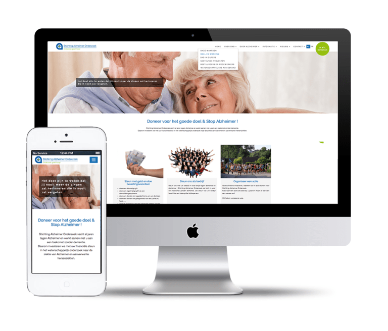 Website Alzheimer liga