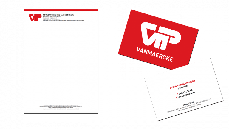 Huisstijl Vanmaercke