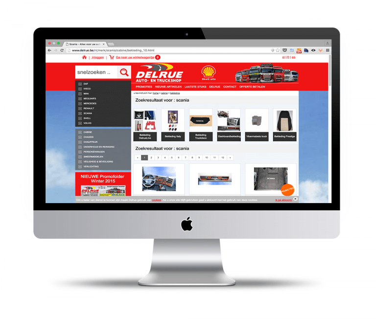 Webshop Delrue